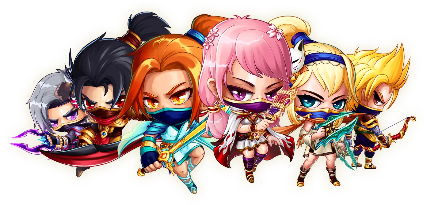Học viện Ninja: Shinobi Battle - Nhân vật chính